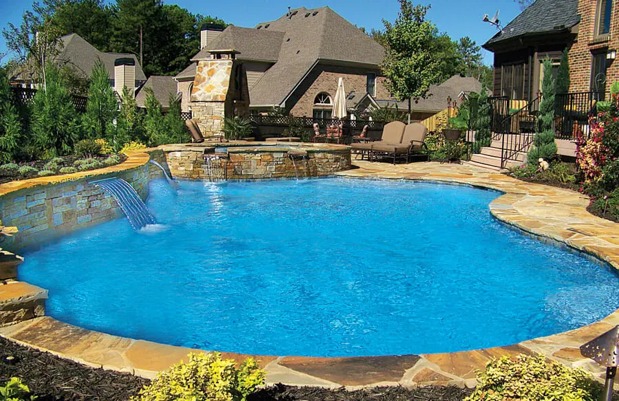 Custom pool design example 9